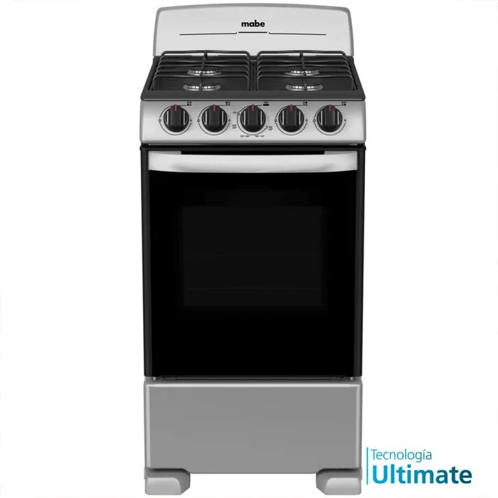 Cocina 4 quemadores con horno a gas 50 cm (20") EM5032BAPS1 Mabe