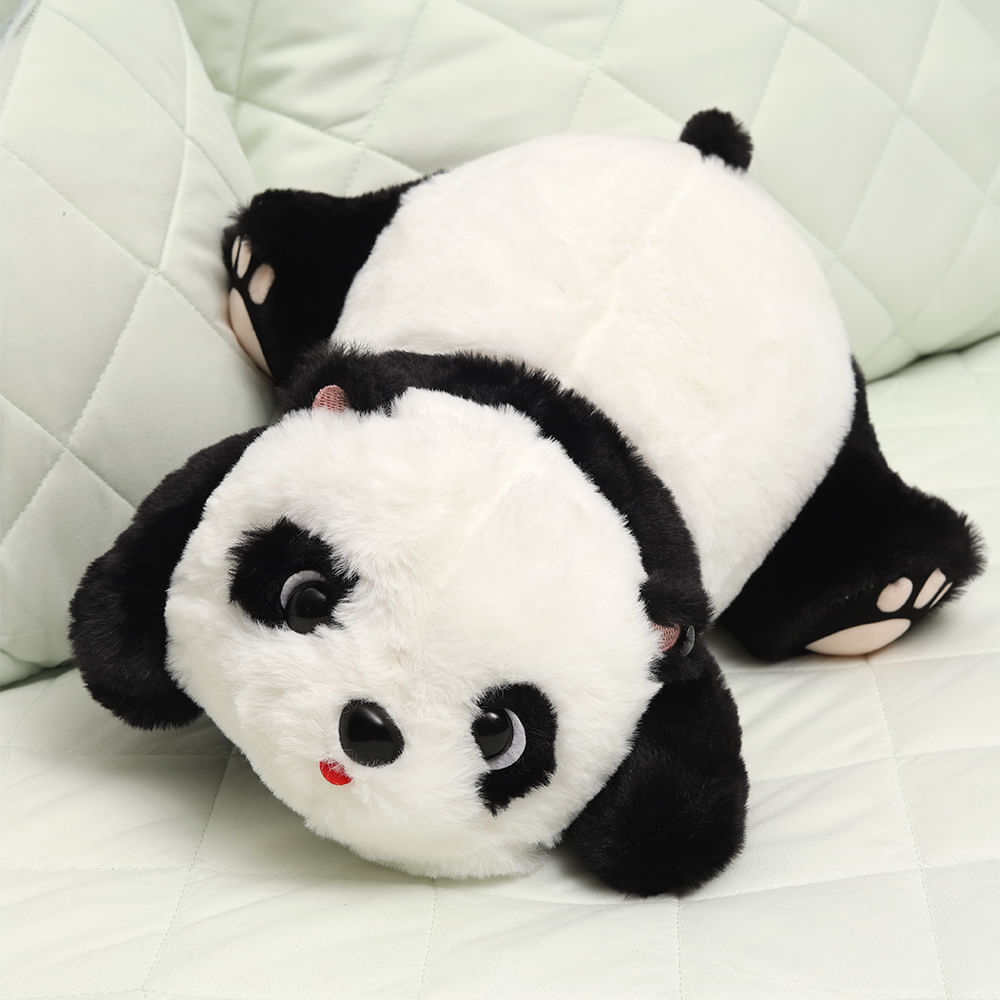 Cojín infantil oso panda 35cm