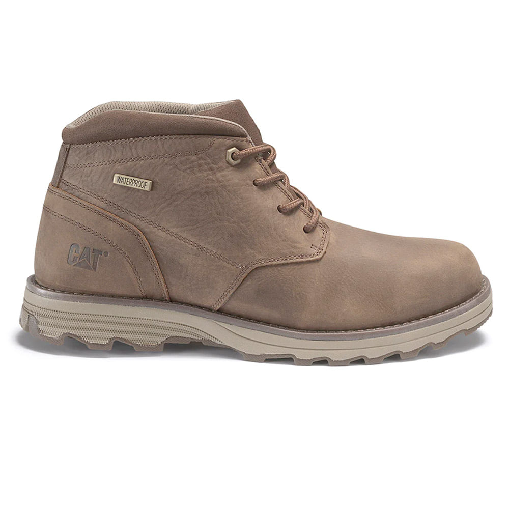 Bota casual Caterpillar café para hombre