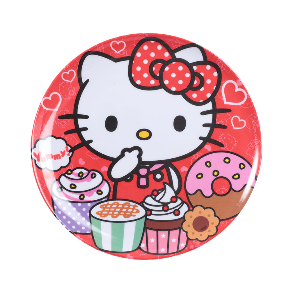 Plato de Hello Kitty
