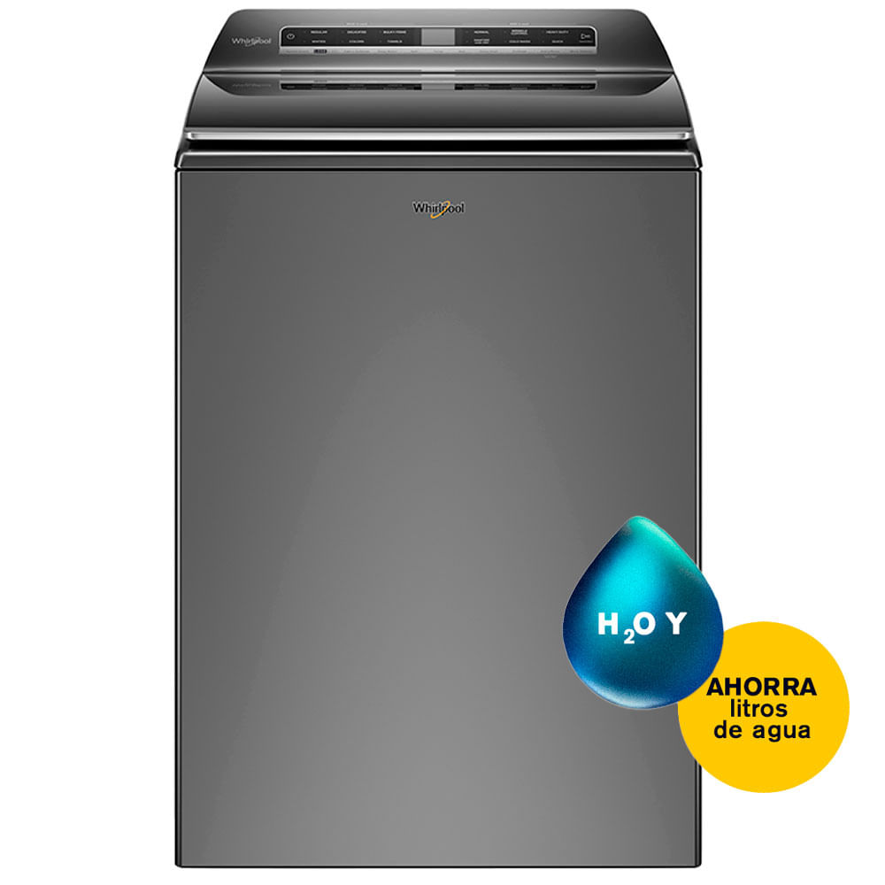 Lavadora carga superior 28 kg 7MWTW8127LC Whirlpool