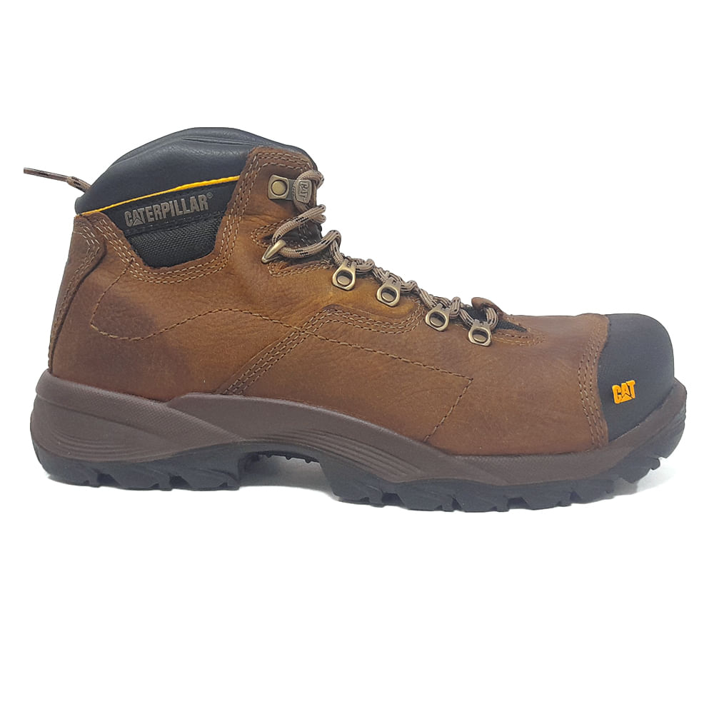 Bota casual Caterpillar café para hombre