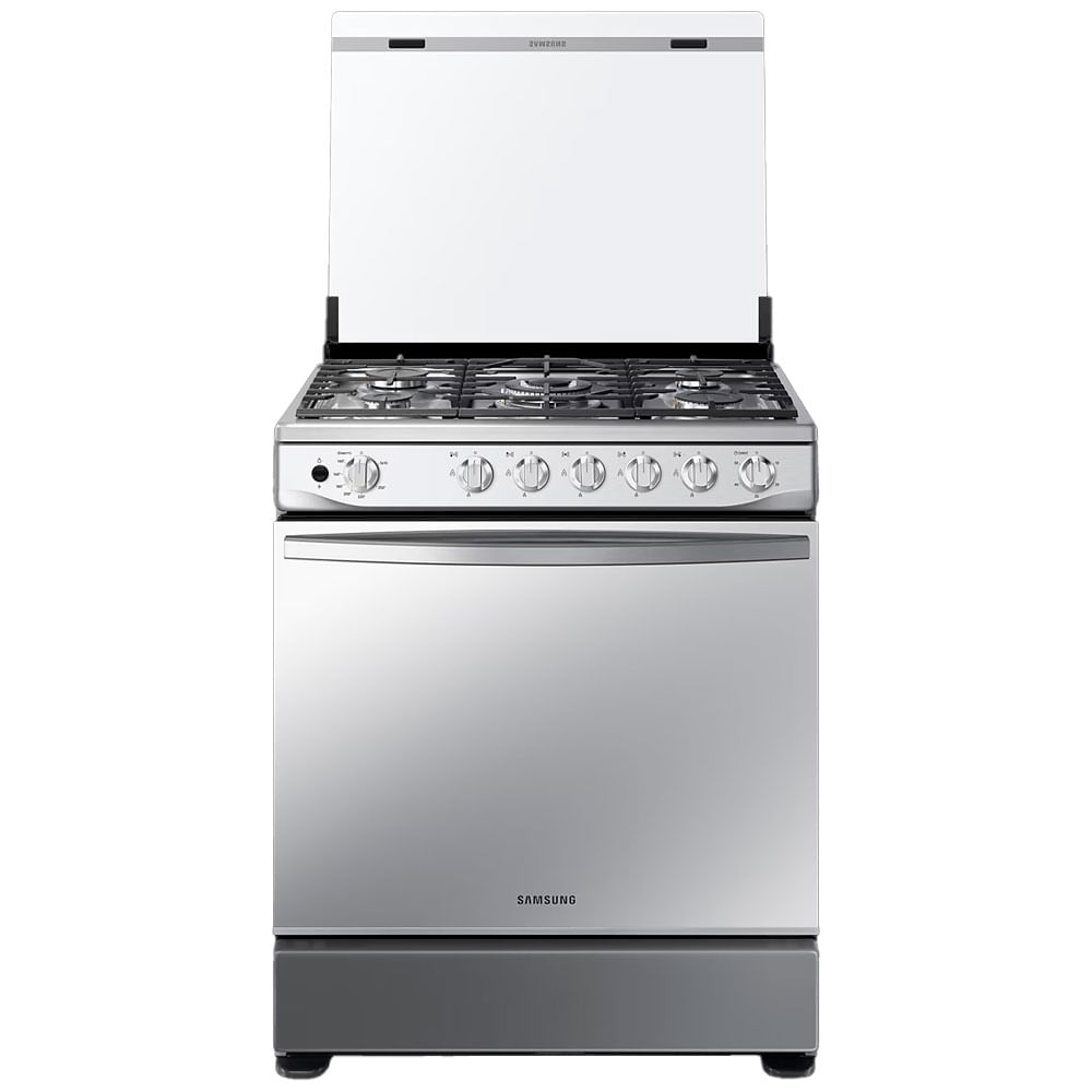 Cocina 5 quemadores con horno a gas 76.7 cm (30") NX52T7522LS/AP Samsung