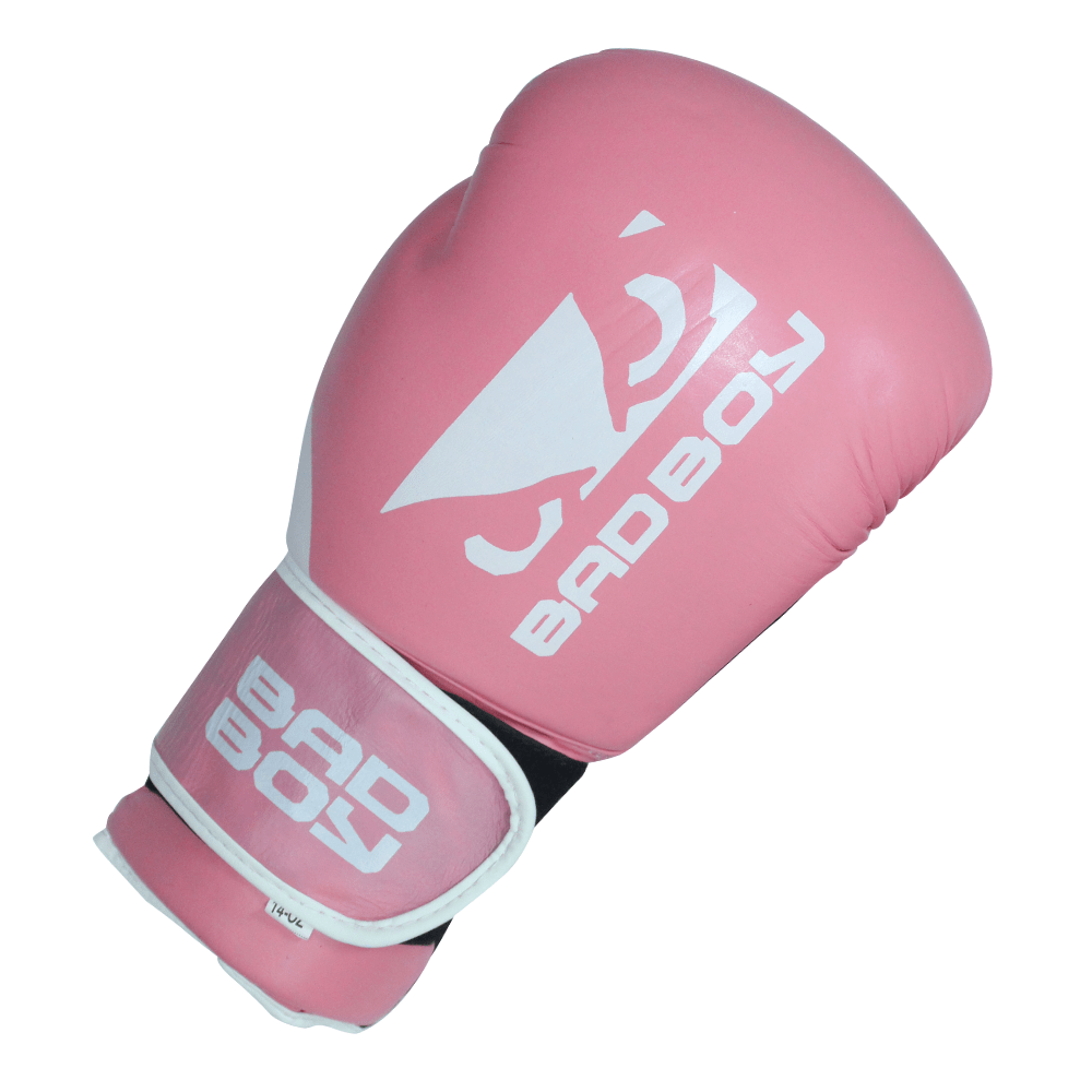 Guantes de boxeo Bad Boy Rosado y blanco
