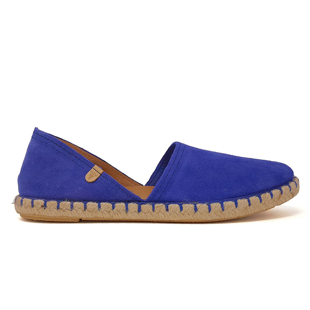 Zapato casual alpargata Verbenas color azul para mujer