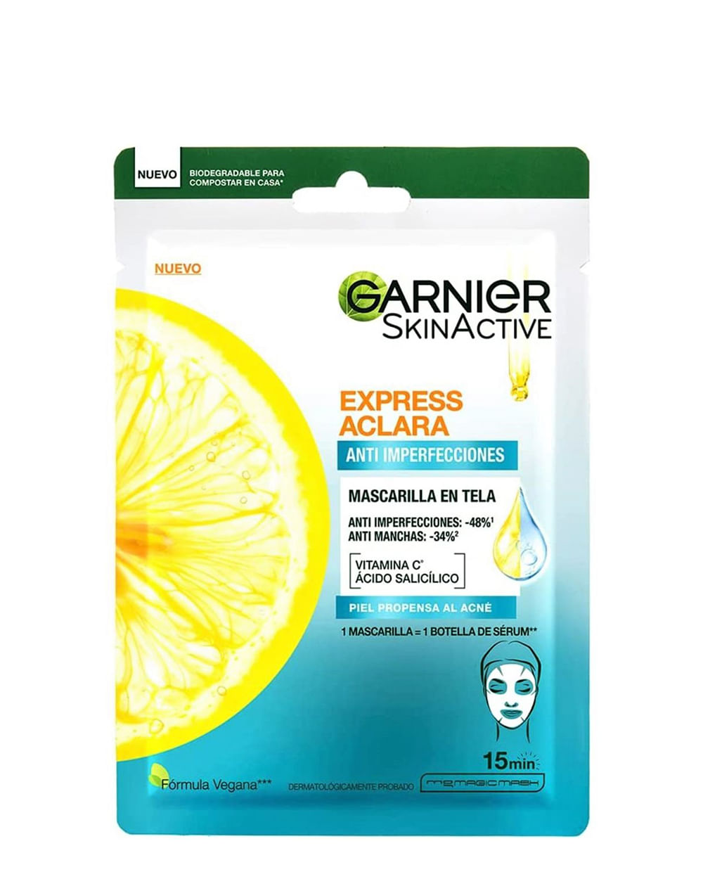 Bright Complete Clear Up Mascarilla Anti-acné