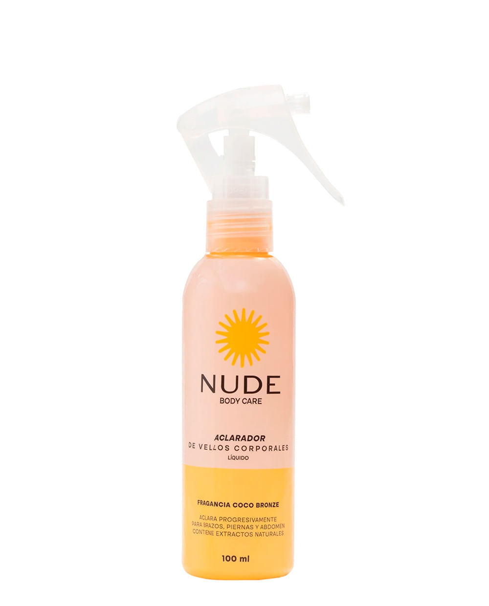 Aclarador de vellos corporales Nude 100ml