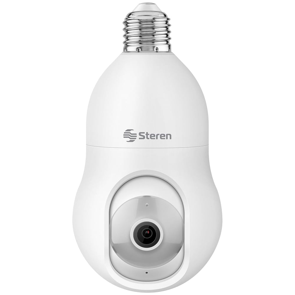 Cámara de seguridad smart Steren Wi-Fi para interiores 360° Full HD
