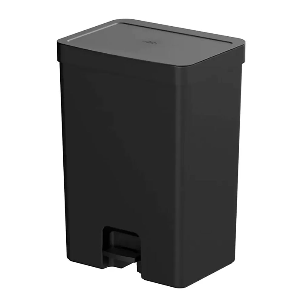Basurero de plástico con pedal 30 litros