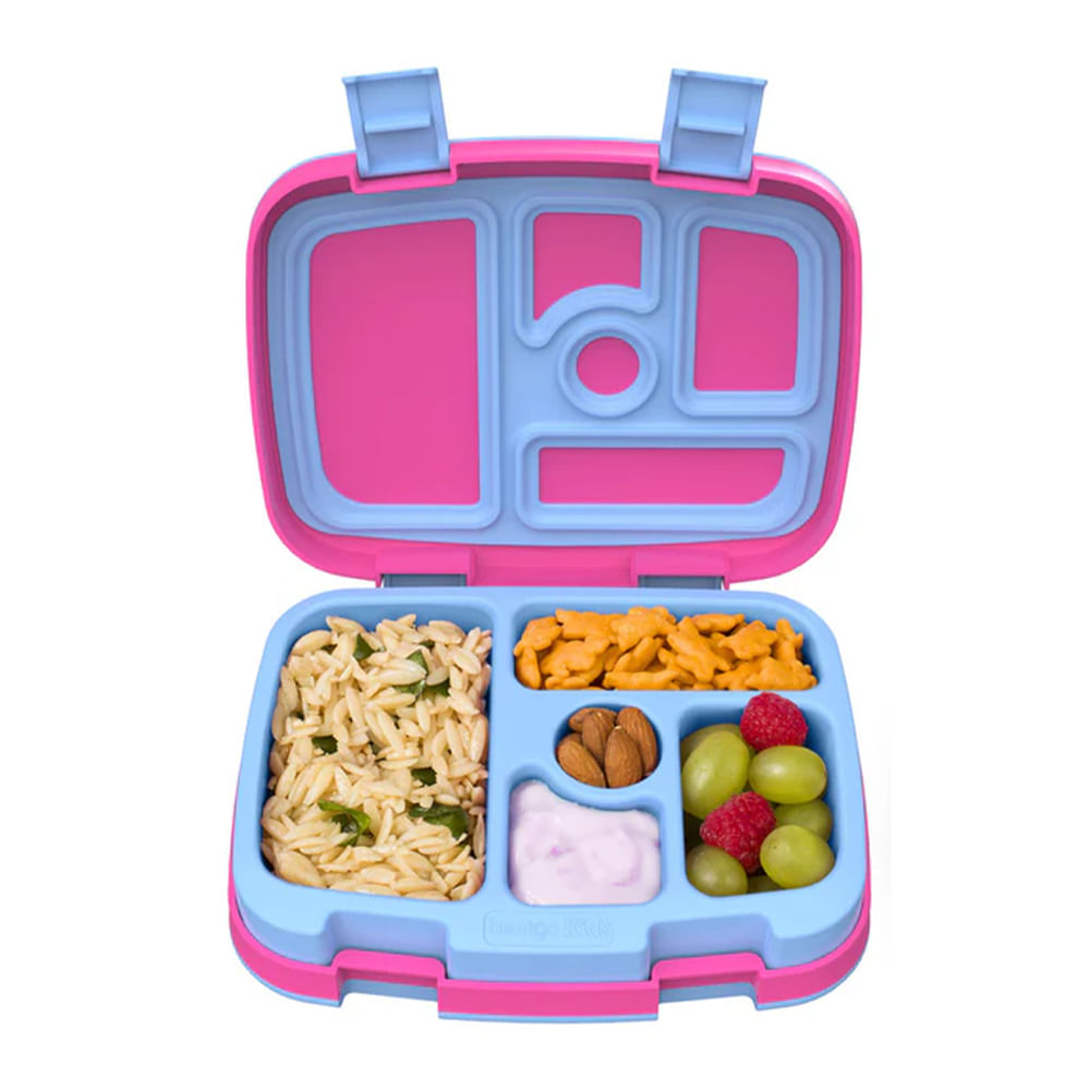 Depósito de cinco compartimentos para comida