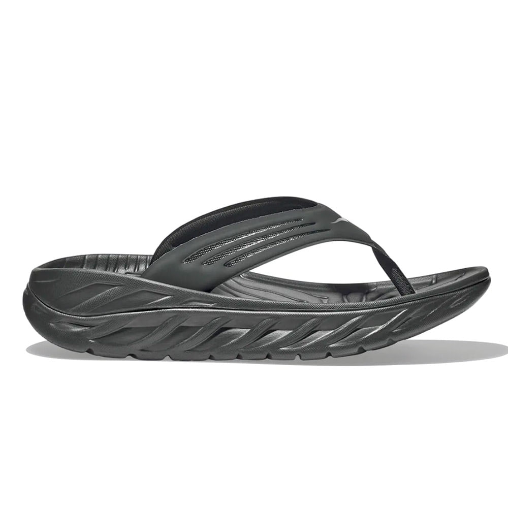 Sandalia Hoka Ora Recovery Flip Slide negro para hombre