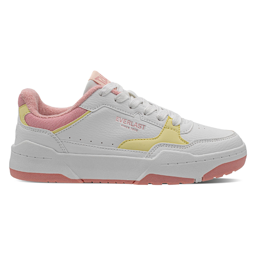 Zapato casual Everlast color blanco para mujer