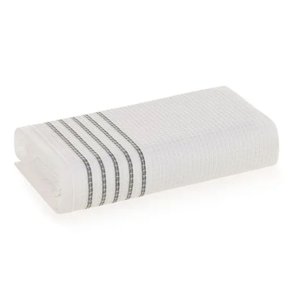 Toalla de cocina decorativa color blanco 47x65cm