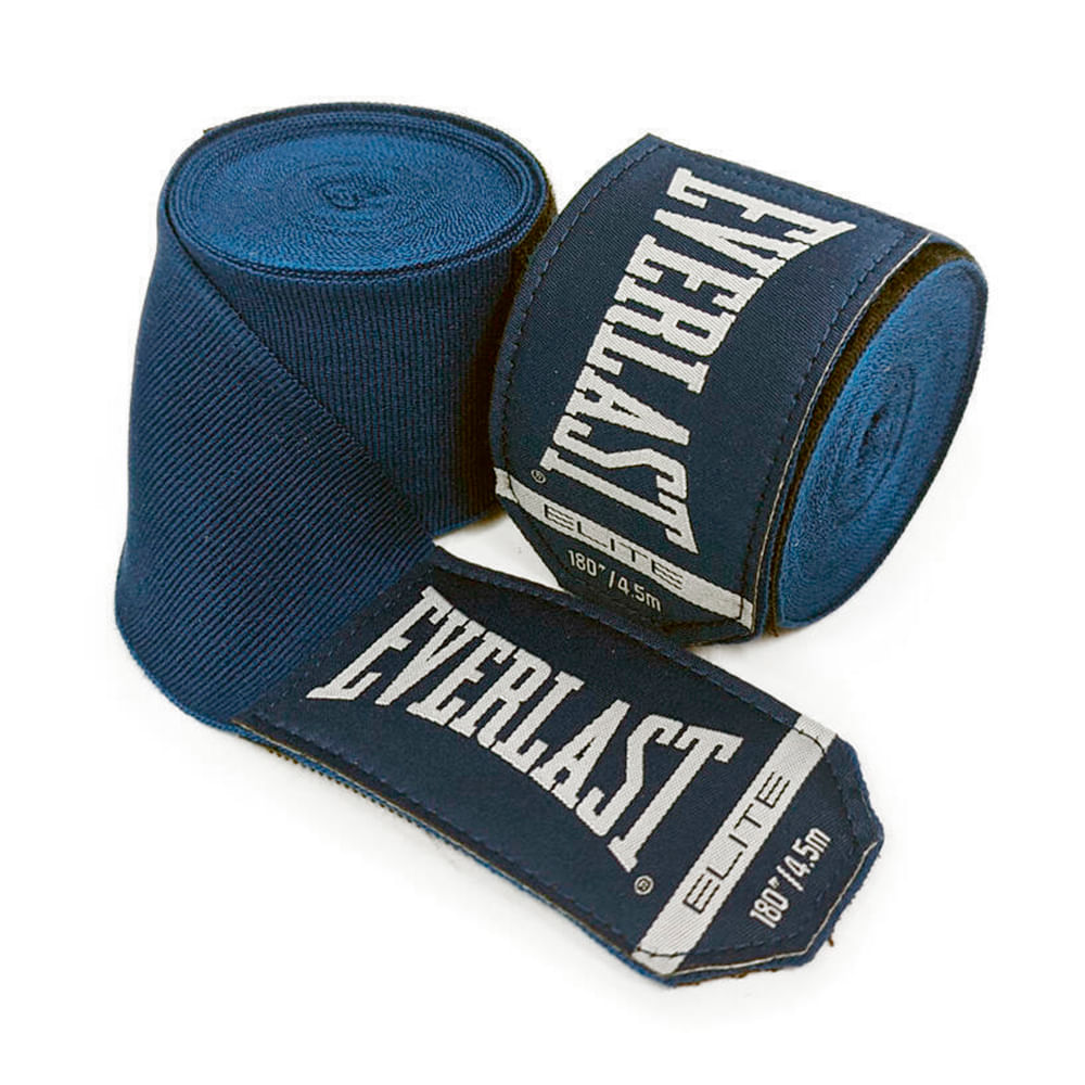 Venda de boxeo Everlast 180" azules