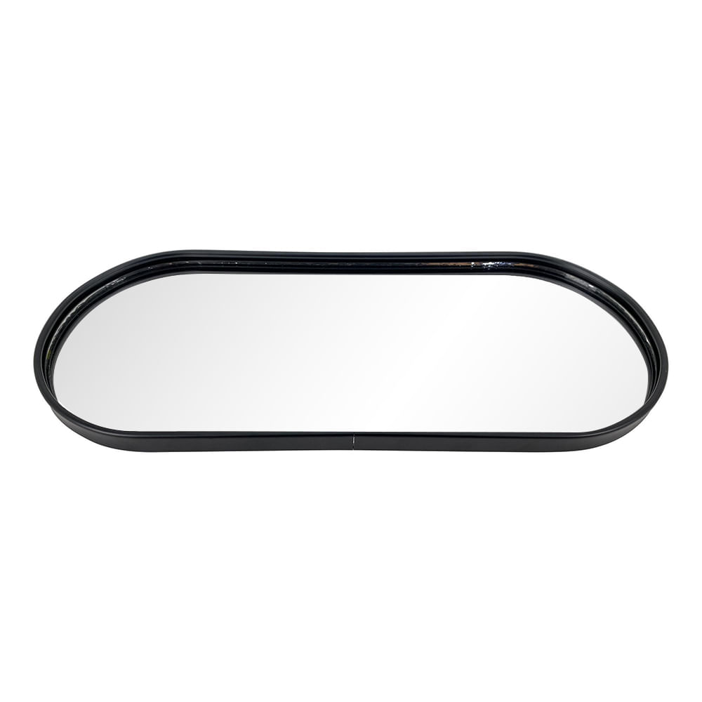 Bandeja decorativa de metal 14x35x1.6cm