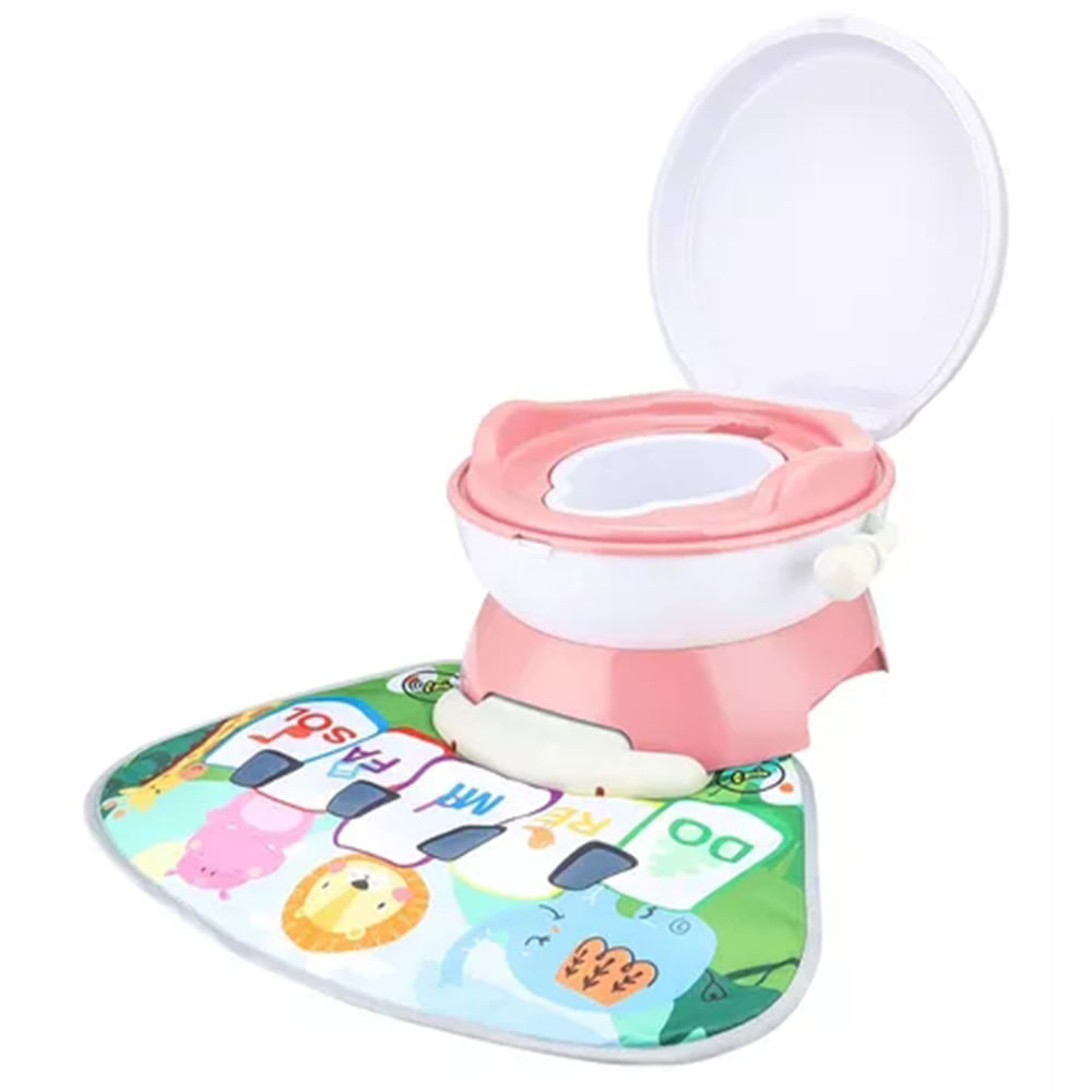 Baño y alfombra con sonido para bebé