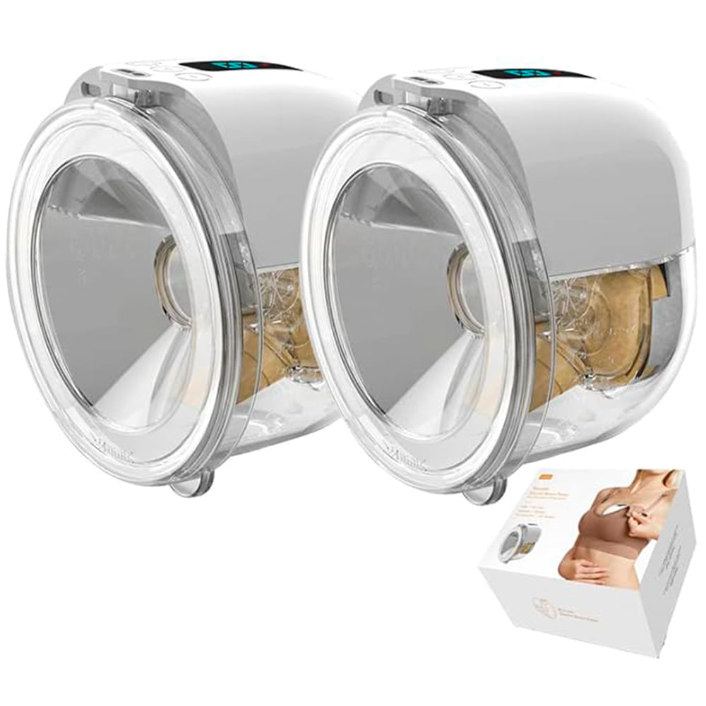 Extractor de leche portátil doble