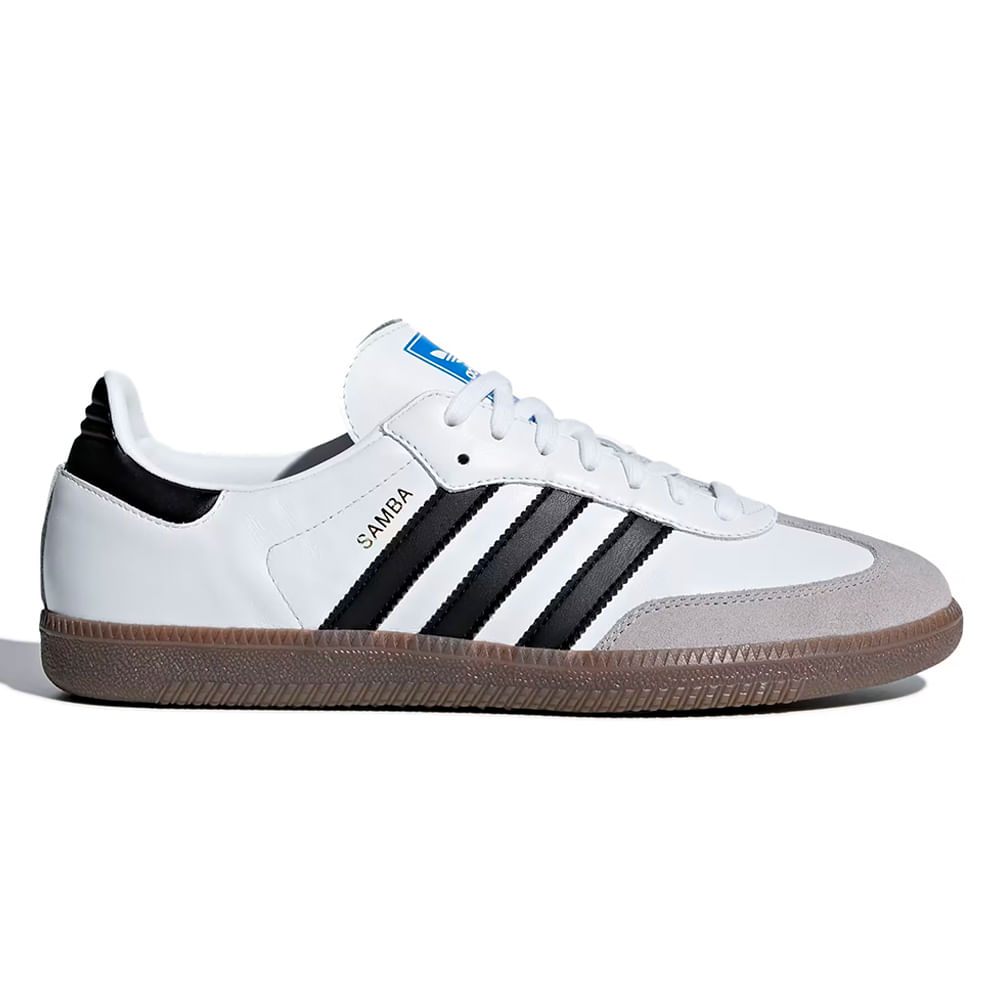 Zapato Adidas Originals Samba OG deportivo casual blanco para hombre