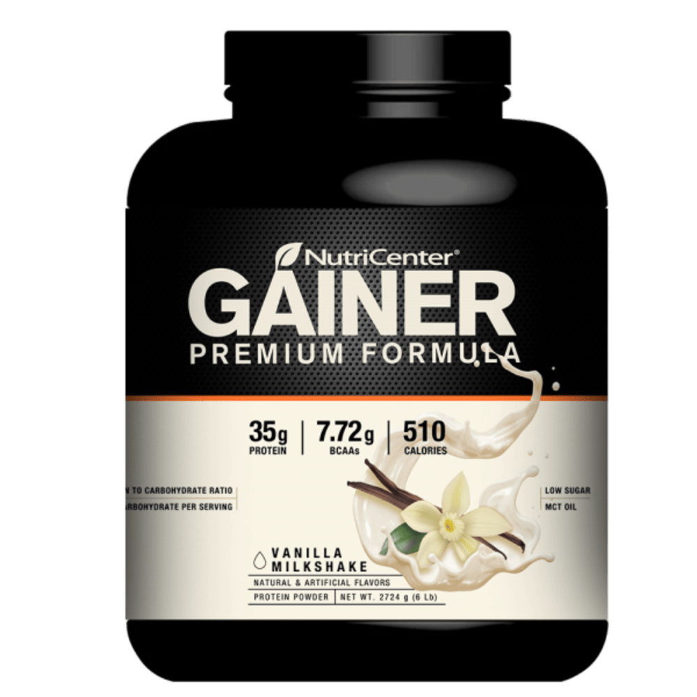 Ganador de peso Premium Formula Vainilla 6 LBS Nutricenter Gainer Premium Formula Vainilla…
