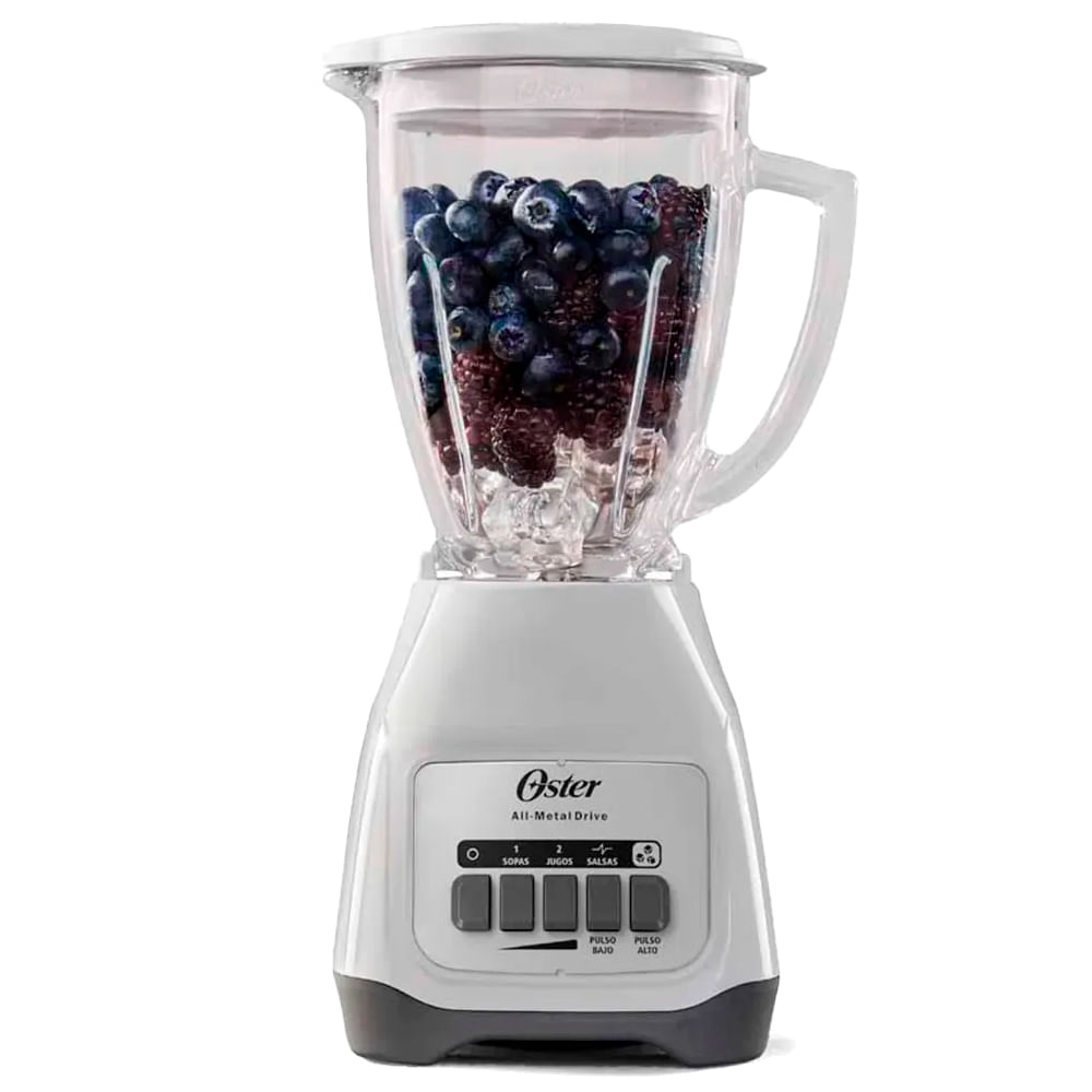 Licuadora 550w 1.5l jarra vidrio