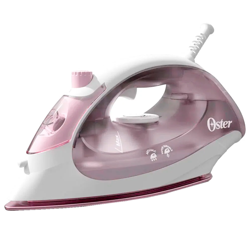 Plancha de vapor rosa