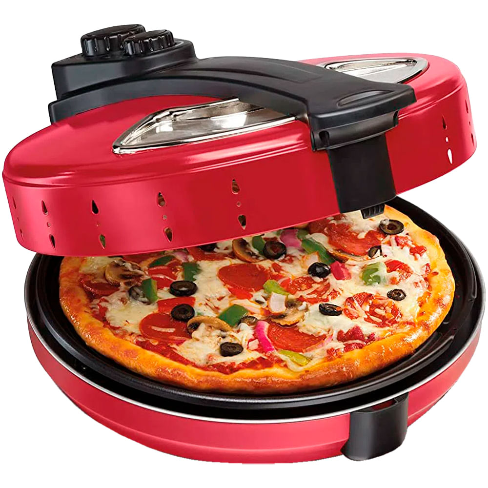 Máquina para hacer pizza 12 piezas 30 cm con temporizador