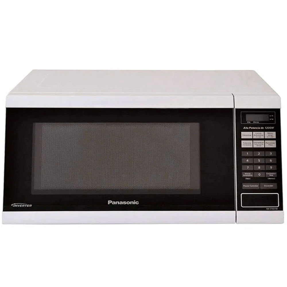 Microondas Panasonic 32 L (1.2 PCU) blanco NN-ST651WRBH
