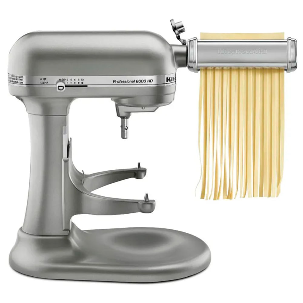 Kit amasador y cortador de pasta tipo fetuccini