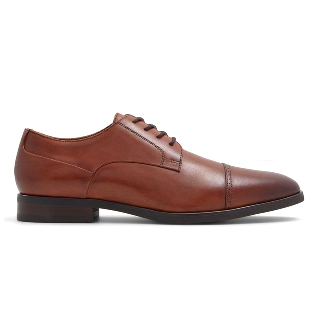 Zapato de vestir Aldo Rhendawien color café para hombre