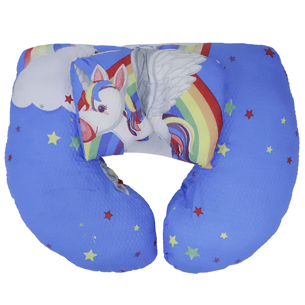 Almohada de amamantar con estampado para bebé niña