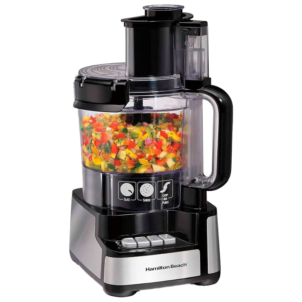 Procesador de alimentos Hamilton Beach 12 tazas 450 watts