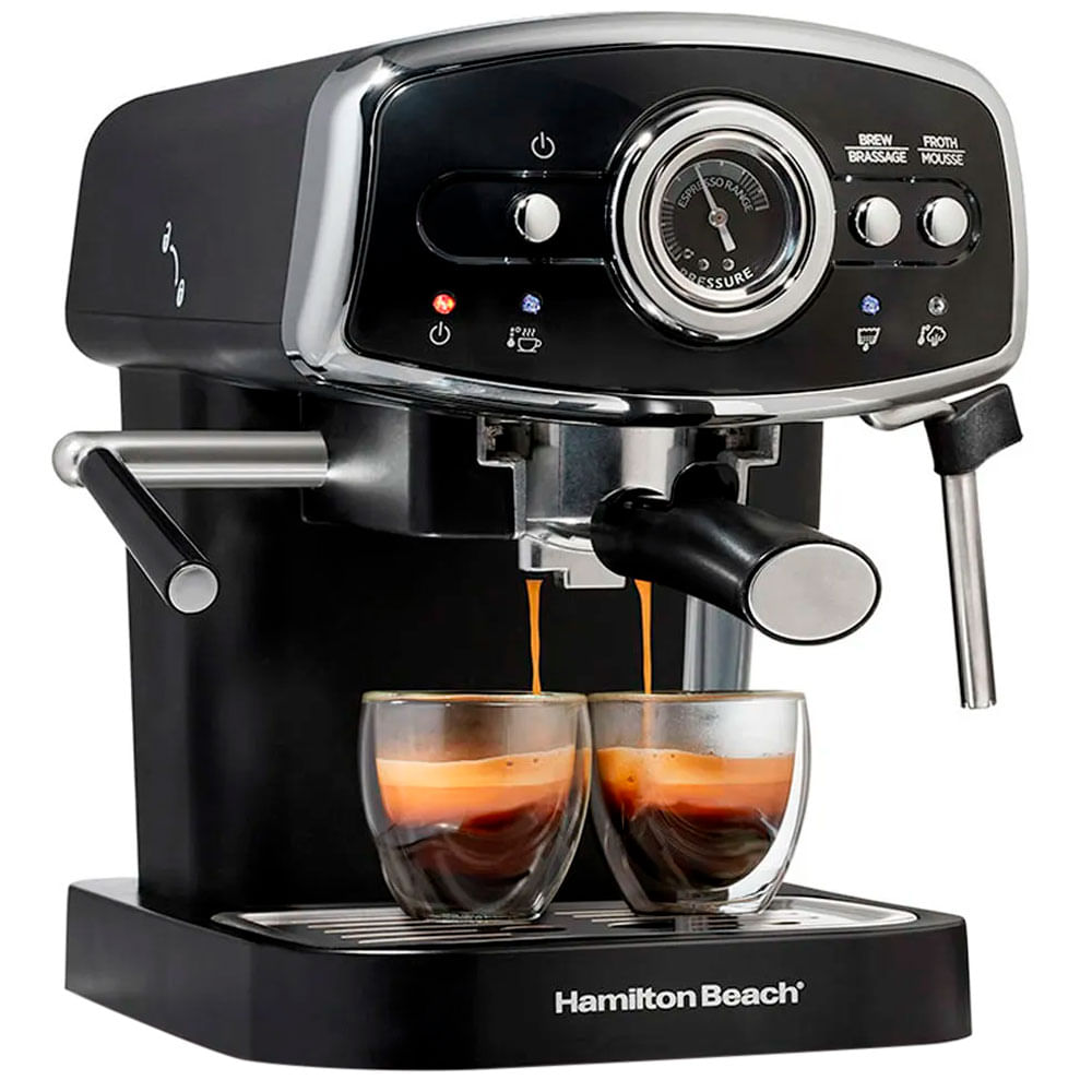 Cafetera espresso Hamilton Beach Slide & Lock