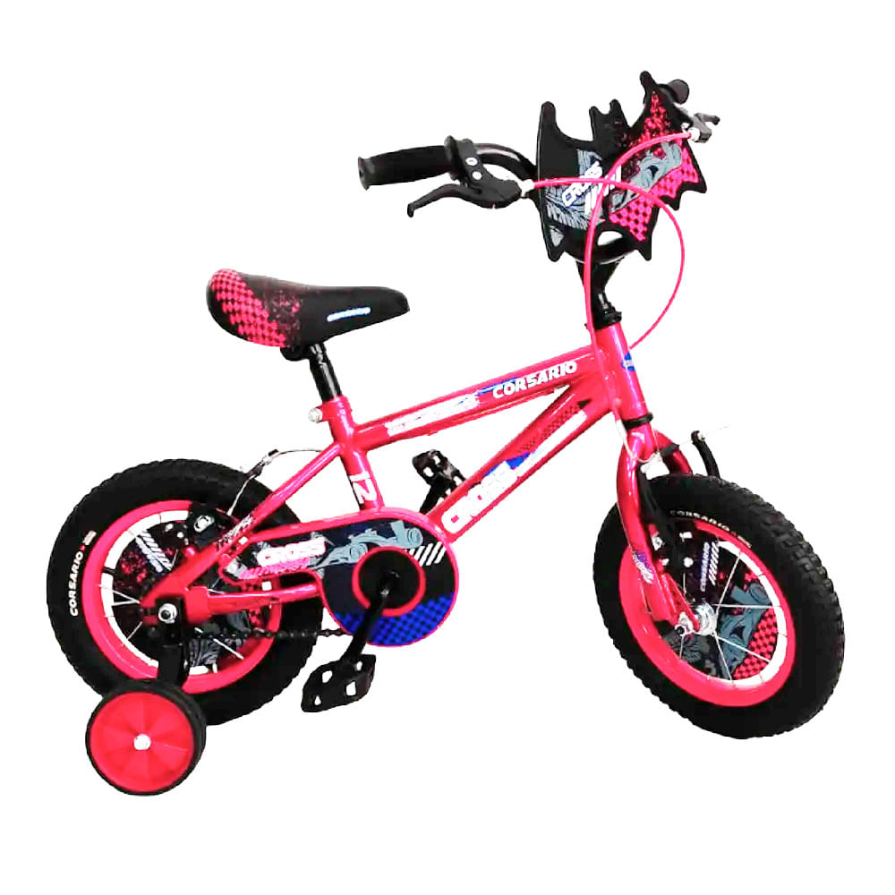 Bicicleta corsario bmx cross rin 12" para niños (2-3años)