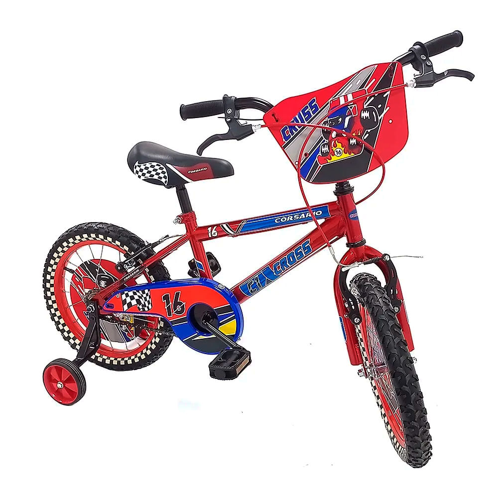 Bicicleta surtida Corsario bmx cross rin 16" (4 - 5 años)