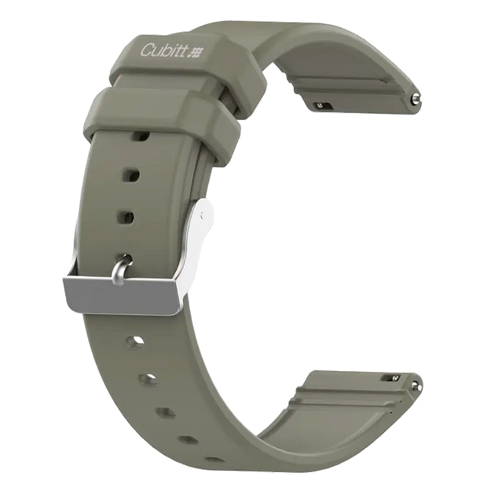 Correa Cubitt de resina unisex CORREA CUBITT JR GN CAUCHO VERDE UNISEX