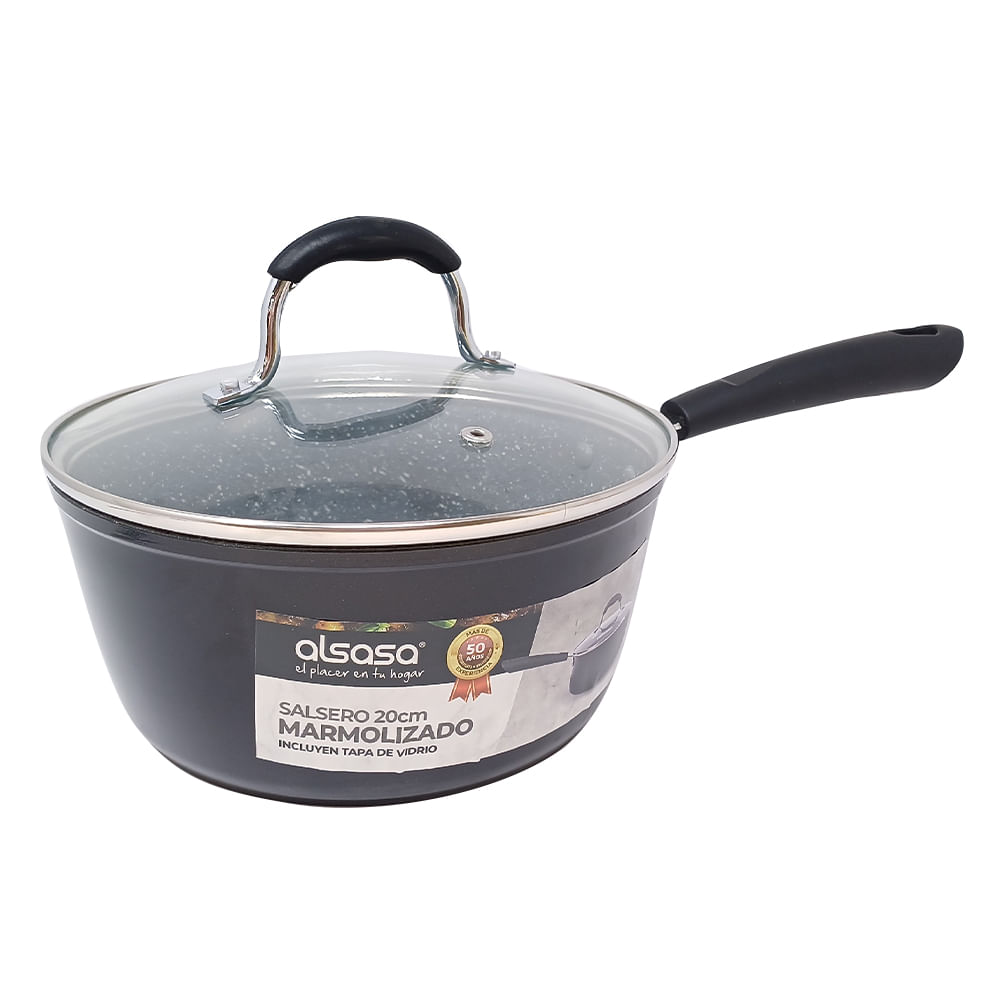 Salsero marmolizado Alsasa 20 cm
