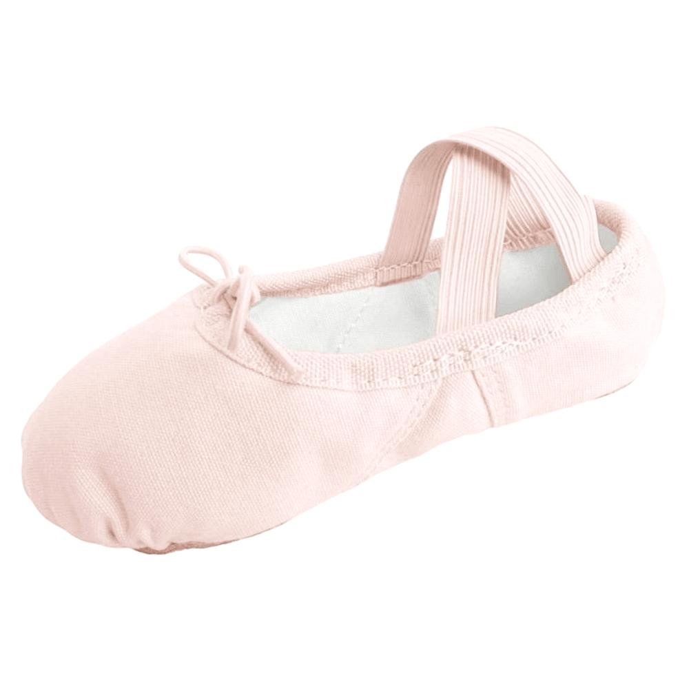 Zapatillas de tela rosa para ballet