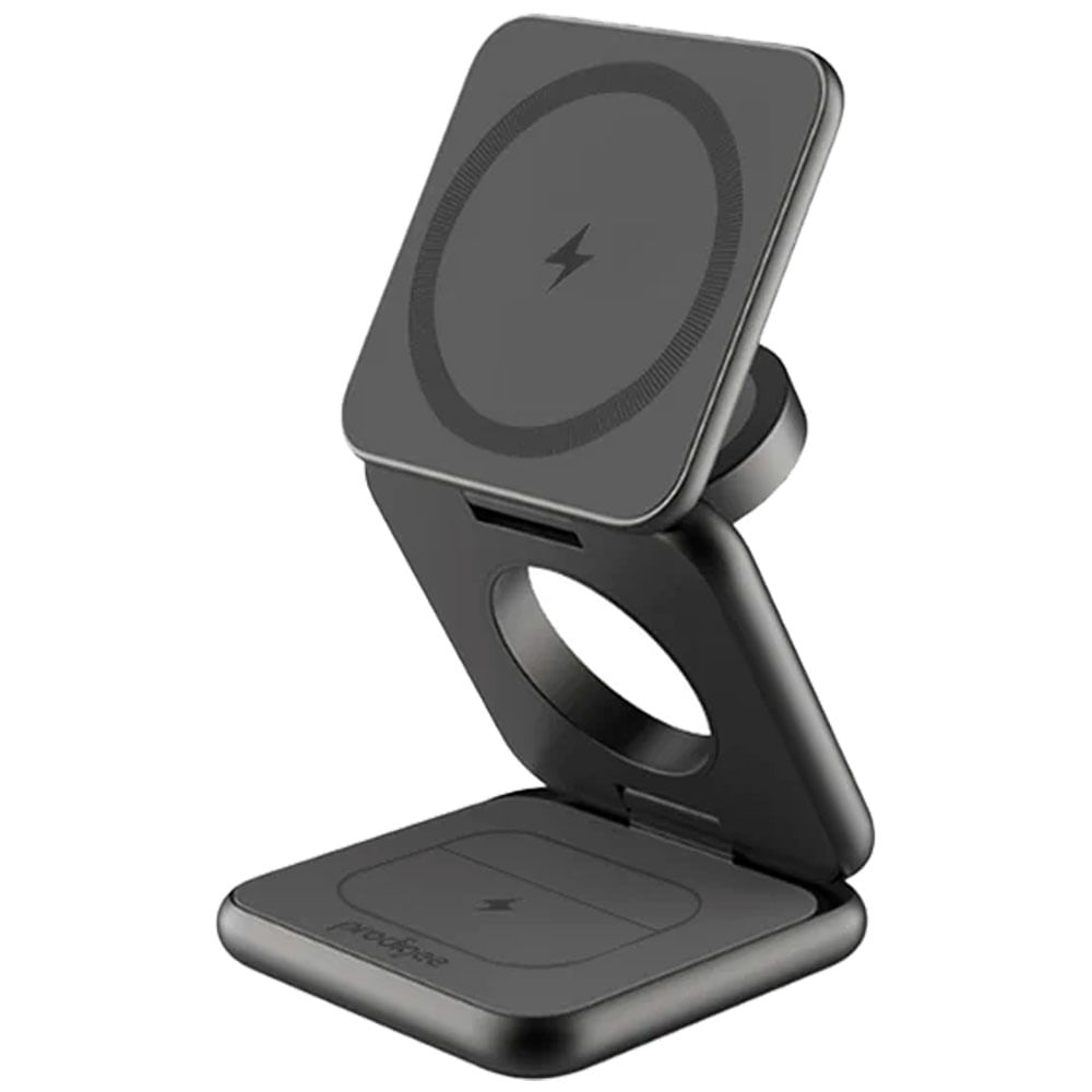 Estación de carga inalámbrica con Magsafe 3 en 1 15 Watts