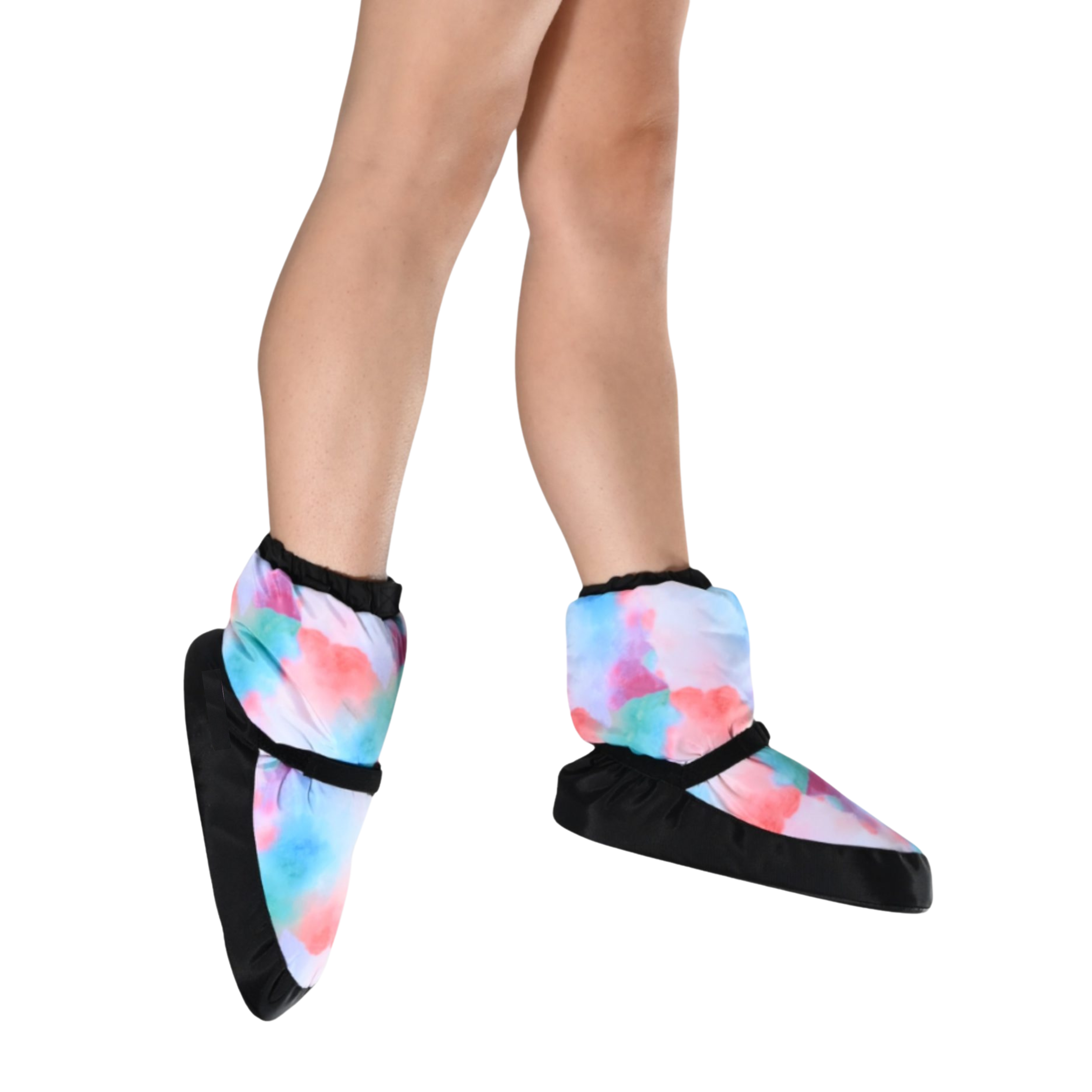 Botas para ballet arcoiris