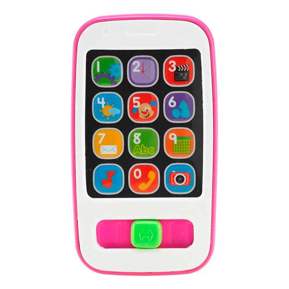Fisher price teléfono de aprendizaje interactivo rosa