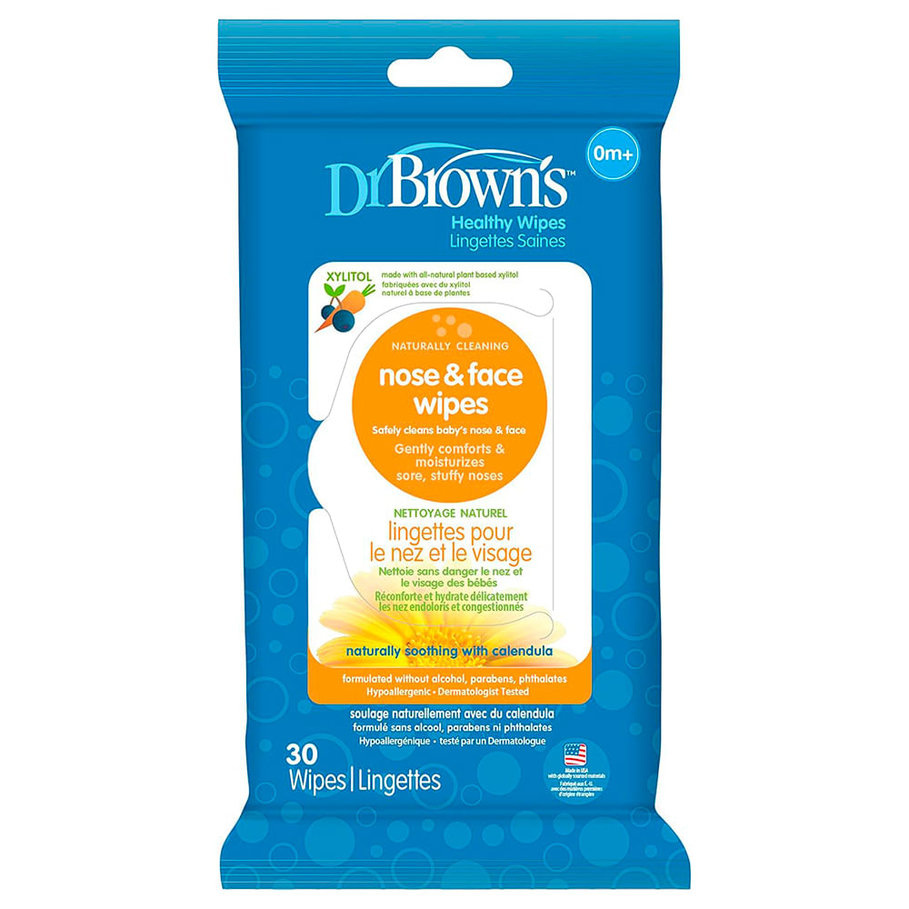 Toallitas para nariz y rostro 30 unidades