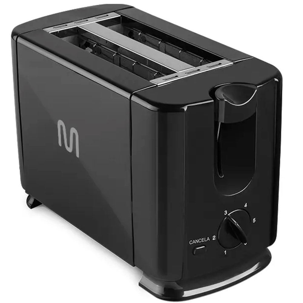 Tostador 2 rebanadas negro 700 Watts