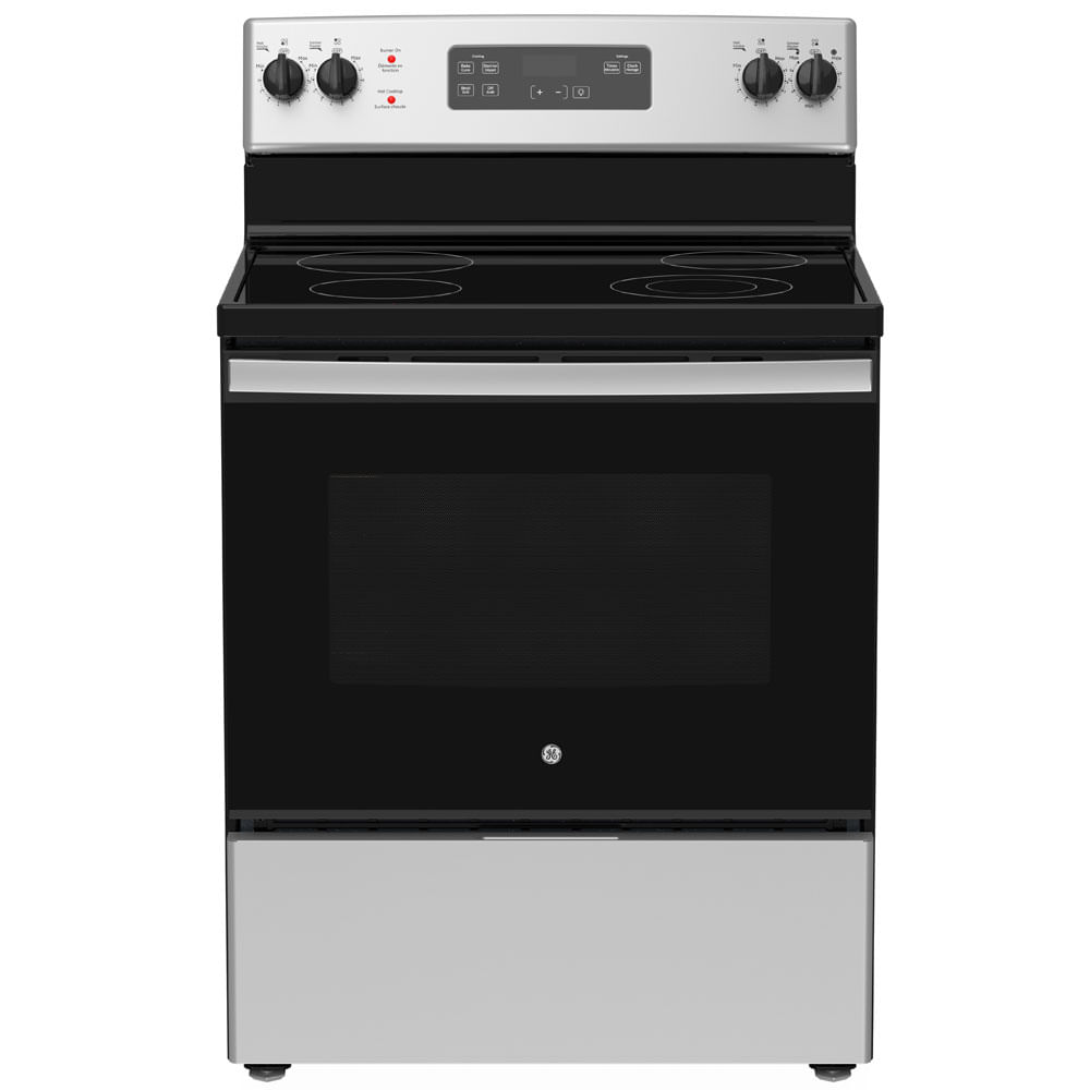 Cocina 4 quemadores con horno eléctrico 76 cm (30") JCBS631SFSS General Electric