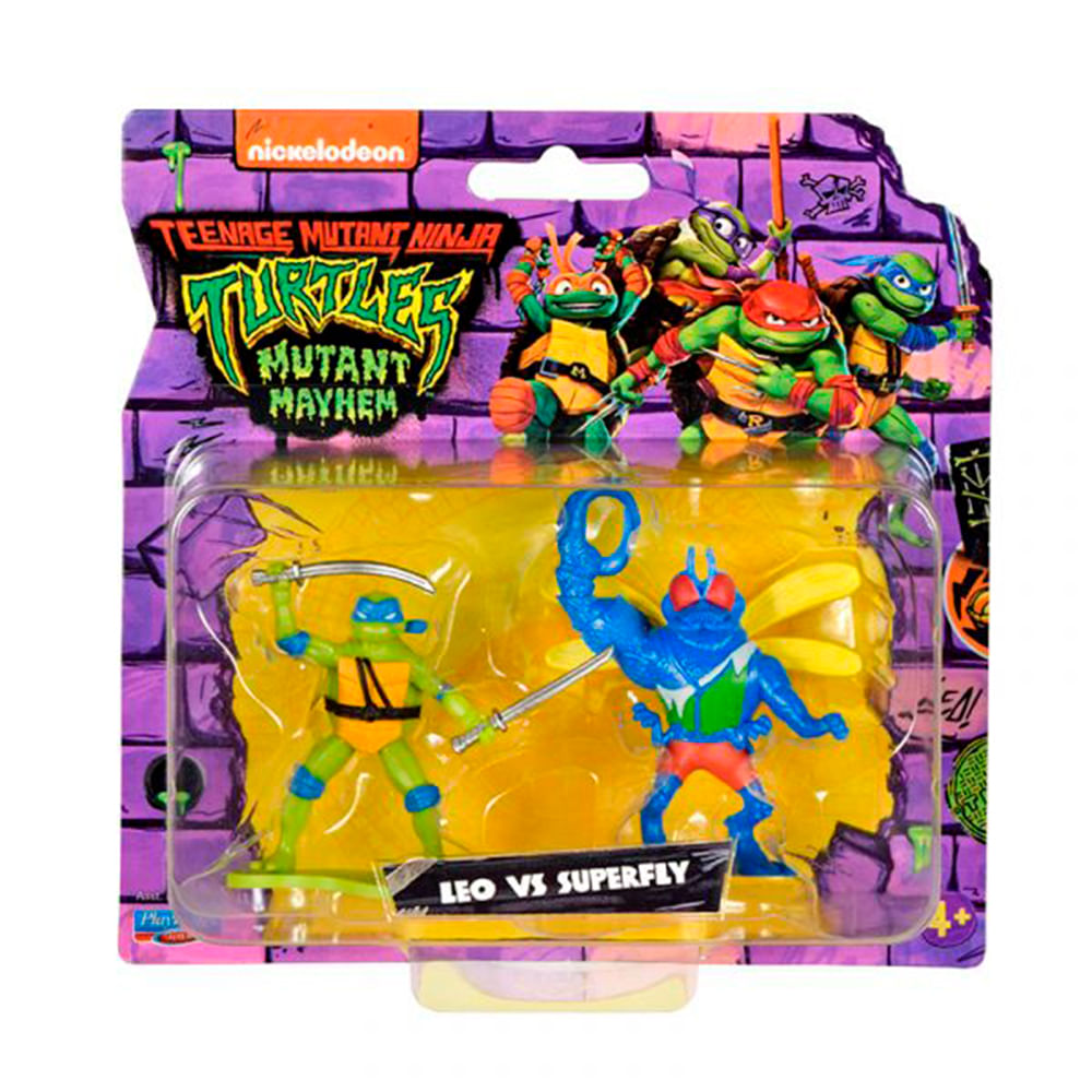 Tortugas ninja movie mini figura x 2 surtido