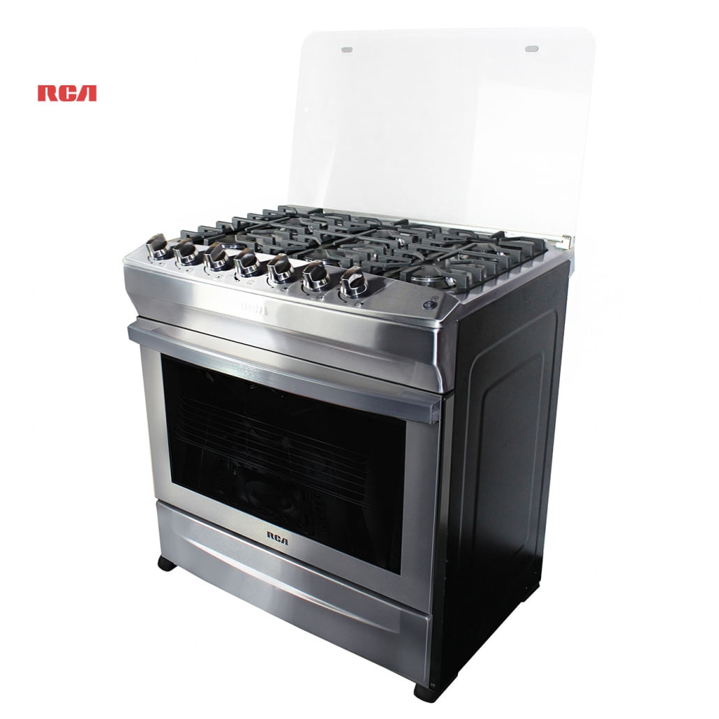 Cocina 6 quemadores con horno a gas 76 cm (30") RCCR7606V RCA