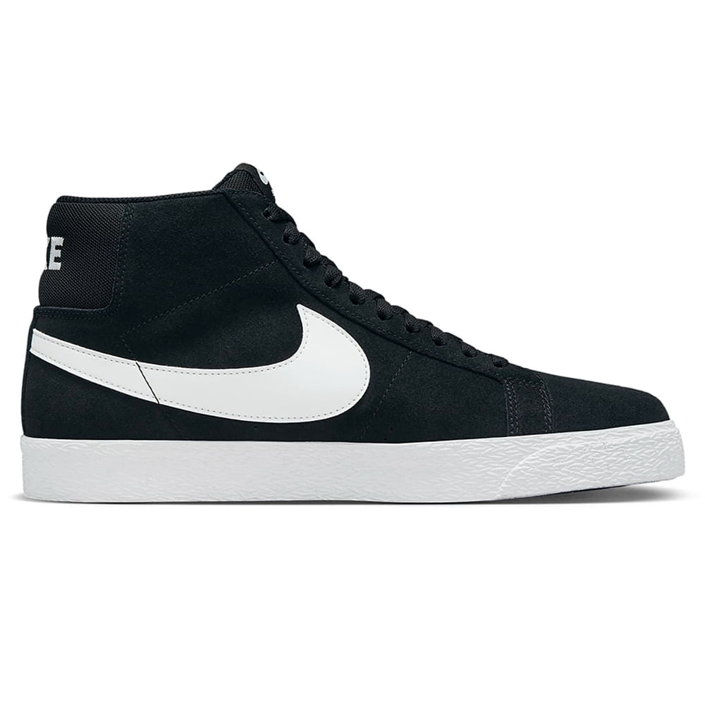 Zapato Nike Sb Zoom Blazer Mid deportivo casual color negro para hombre