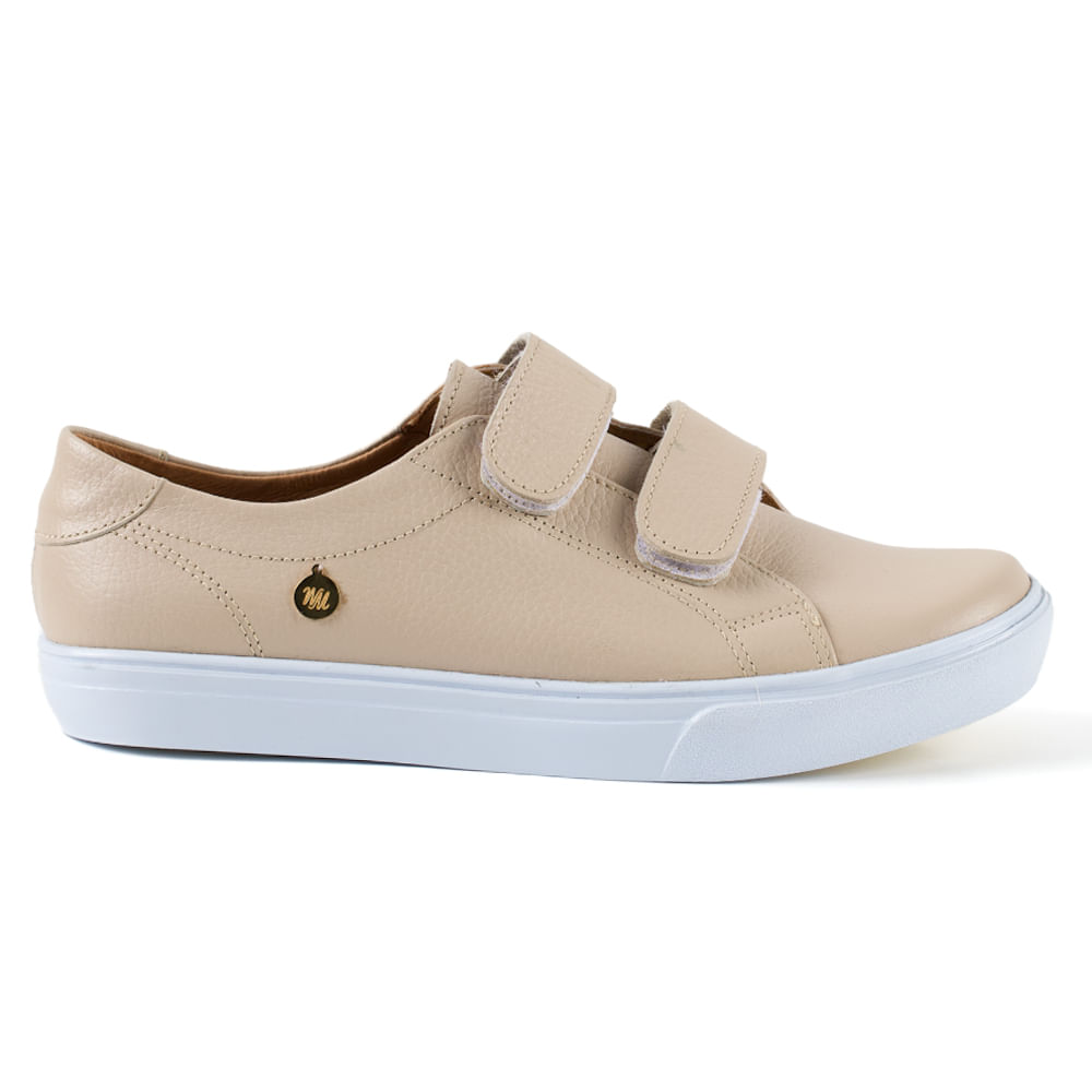 Zapatos Mulieri deportivos color beige  para mujer