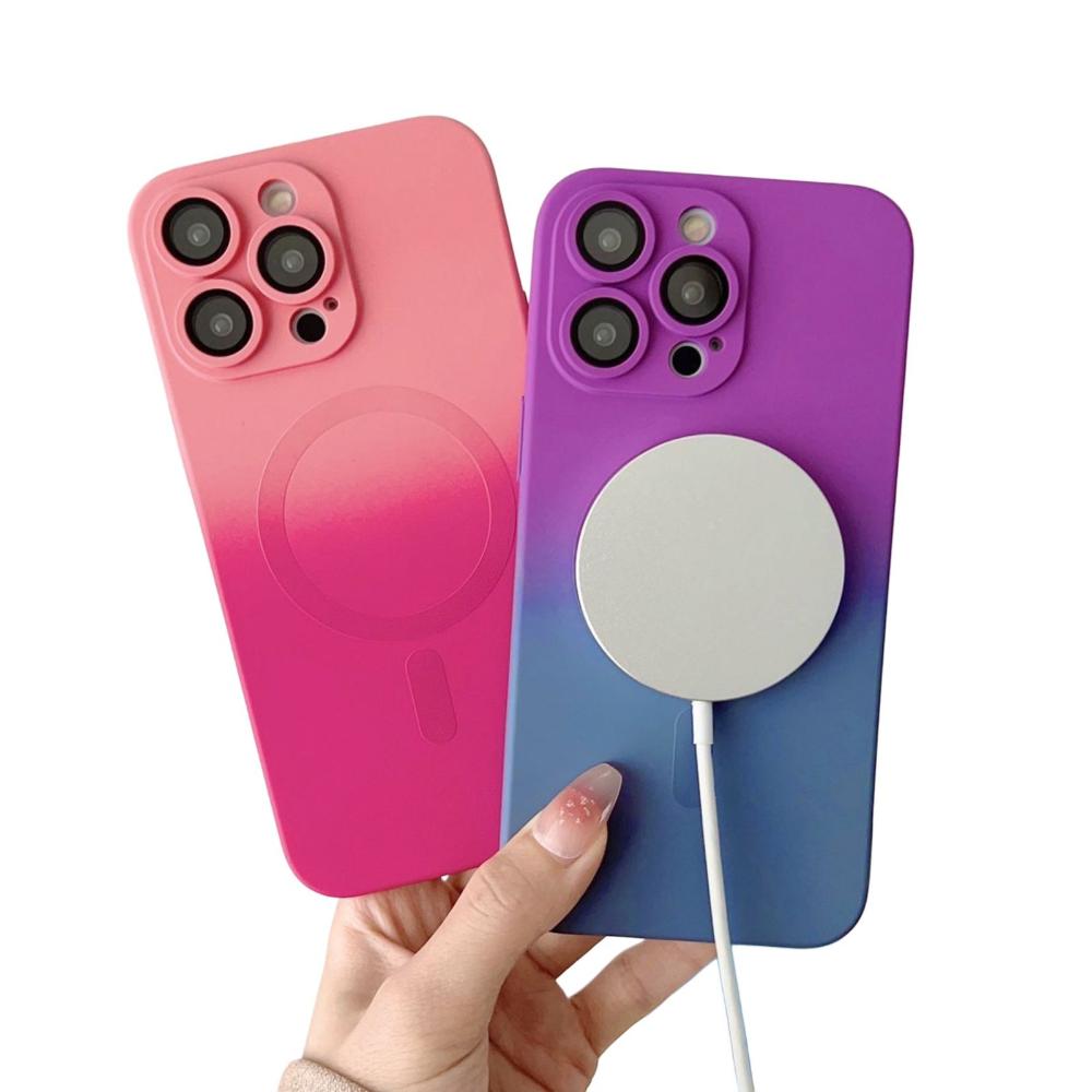 Protector de colores magsafe para iPhone 15 pro max