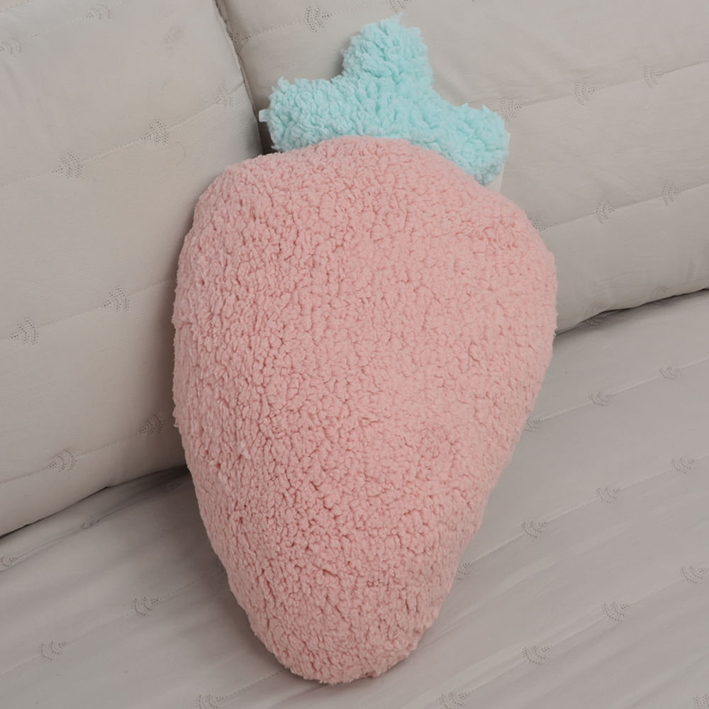 Cojín infantil con forma de zanahoria 50 cm