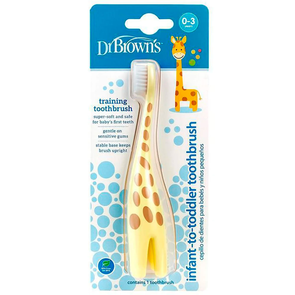Cepillo de dientes infante girafa
